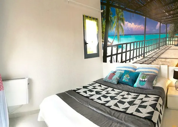 Barcaresa-maisonnette Vue Pieds Dans L'eau Wifi Casa de Férias Leucate
